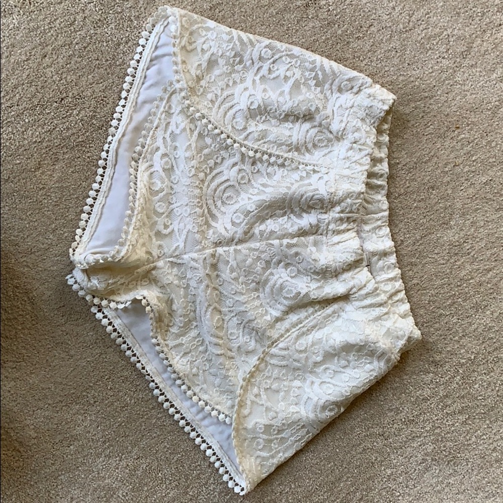 Lace shorts